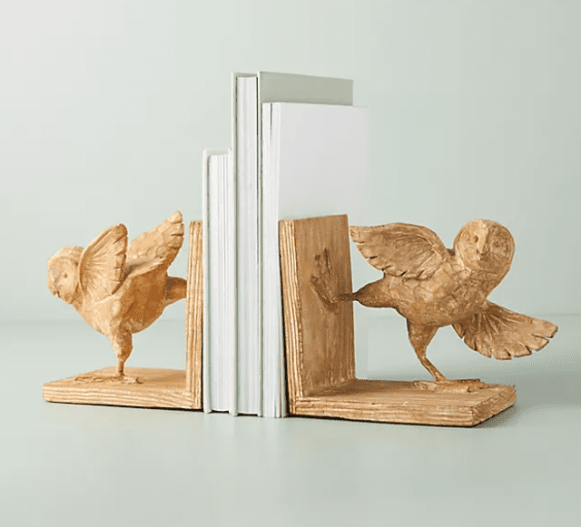 artistic bookends